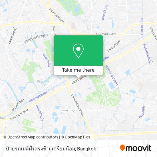 ป้ายรถเมล์ฝั่งตรงข้ามเตรียมน้อม map