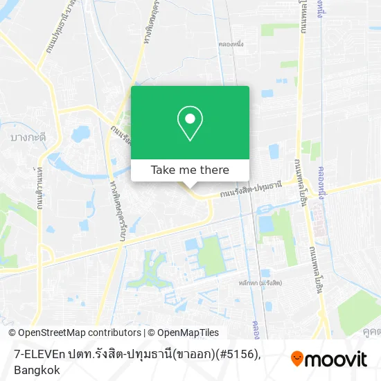 7-ELEVEn ปตท.รังสิต-ปทุมธานี(ขาออก)(#5156) map