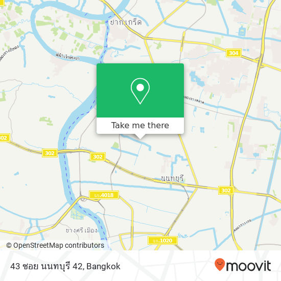 43 ซอย นนทบุรี 42 map