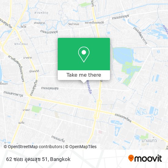 62 ซอย อุดมสุข 51 map