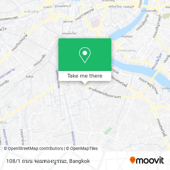 108/1 ถนน จอมทองบูรณะ map