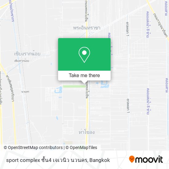 sport complex ชั้น4 เจเวนิว นวนคร map