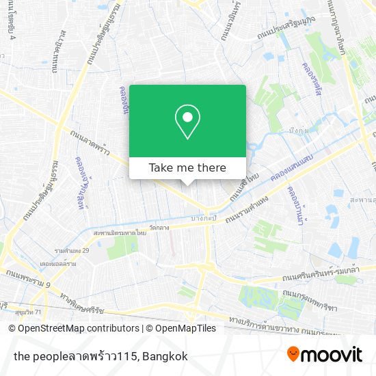 the peopleลาดพร้าว115 map