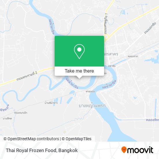 Thai Royal Frozen Food map