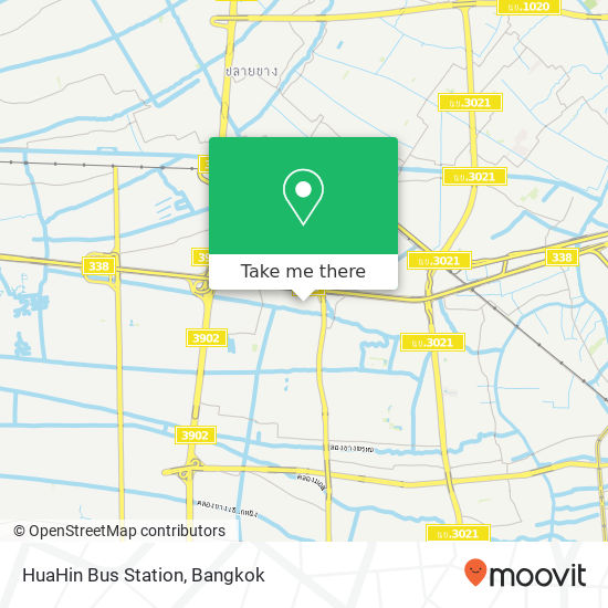 HuaHin Bus Station map