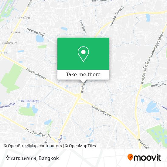 ร้านทะเลทอง map