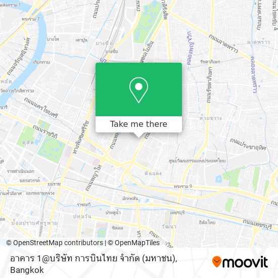 อาคาร 1@บริษัท การบินไทย จำกัด (มหาชน) map