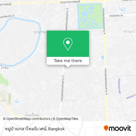 หมู่บ้านกลาโหมนิเวศน์ map