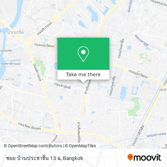 ซอย บ้านประชาชื่น 13 ฉ map