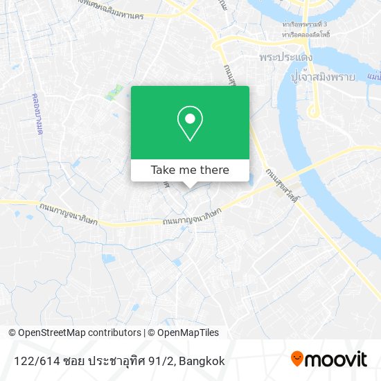 122/614 ซอย ประชาอุทิศ 91/2 map
