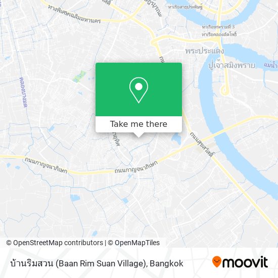 บ้านริมสวน (Baan Rim Suan Village) map