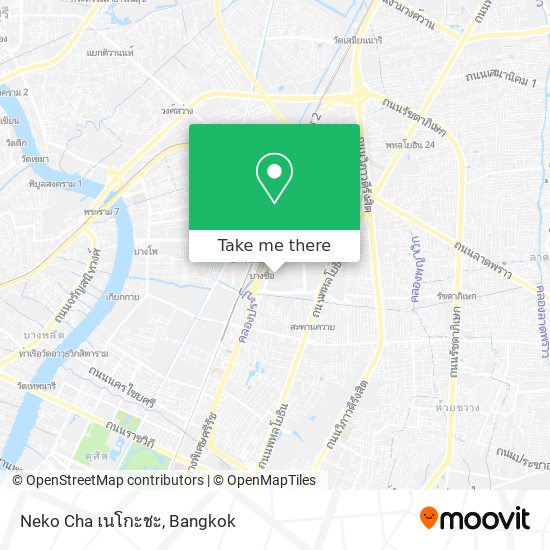 Neko Cha เนโกะชะ map