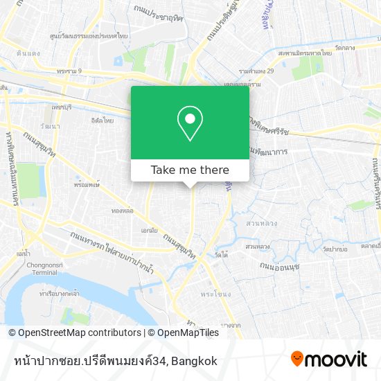 หน้าปากซอย.ปรีดีพนมยงค์34 map