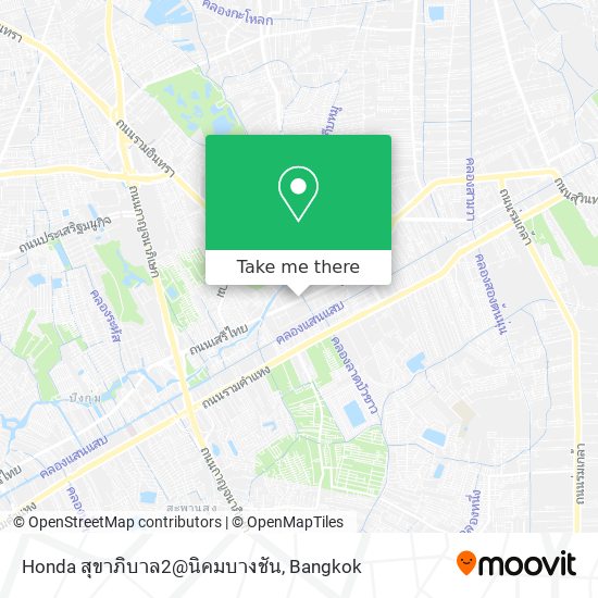 Honda สุขาภิบาล2@นิคมบางชัน map