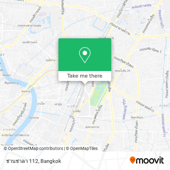 ชานชาลา 112 map