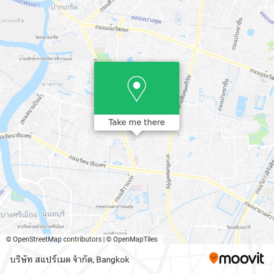 บริษัท สแปร์เมด จำกัด map