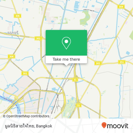 มูลนิธิสายใจไทย map