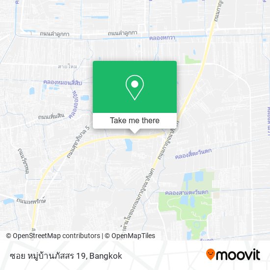 ซอย หมู่บ้านภัสสร 19 map