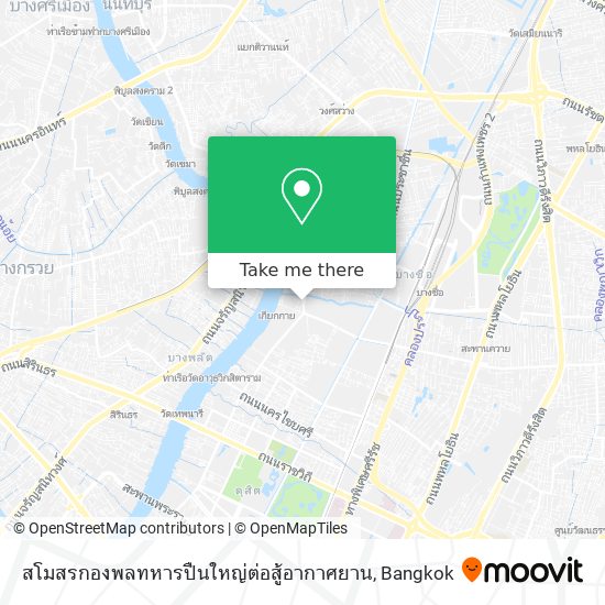 สโมสรกองพลทหารปืนใหญ่ต่อสู้อากาศยาน map