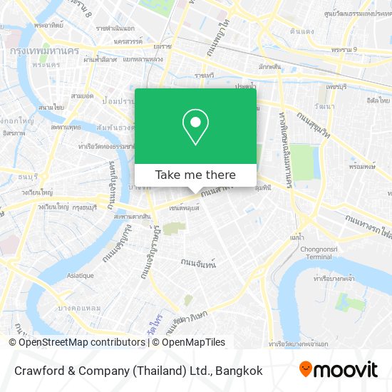 Crawford & Company (Thailand) Ltd. map