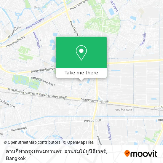 ลานกีฬากรุงเทพมหานคร. สวนร่มไม้ยูนิลีเวอร์ map