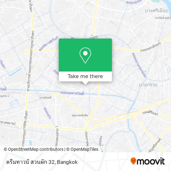 ดรีมทาวน์ สวนผัก 32 map