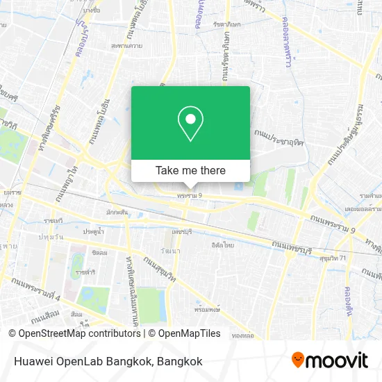 Huawei OpenLab Bangkok map