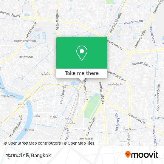 ชุมชนภักดี map