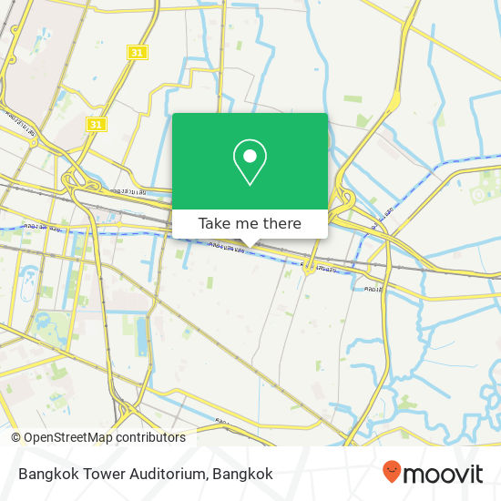 Bangkok Tower Auditorium map