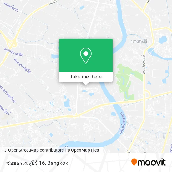 ซอยธรรมสุธีร์ 16 map