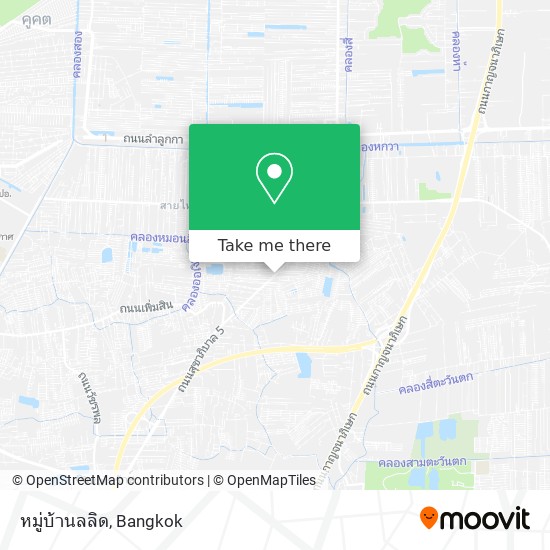 หมู่บ้านลลิด map