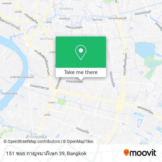 151 ซอย กาญจนาภิเษก 39 map