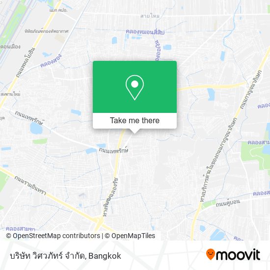 บริษัท วิศวภัทร์ จำกัด map