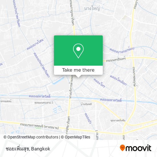 ซอยเพิ่มสุข map