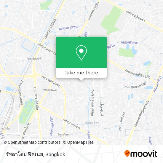 รัชดาโดม ฟิตเนส map