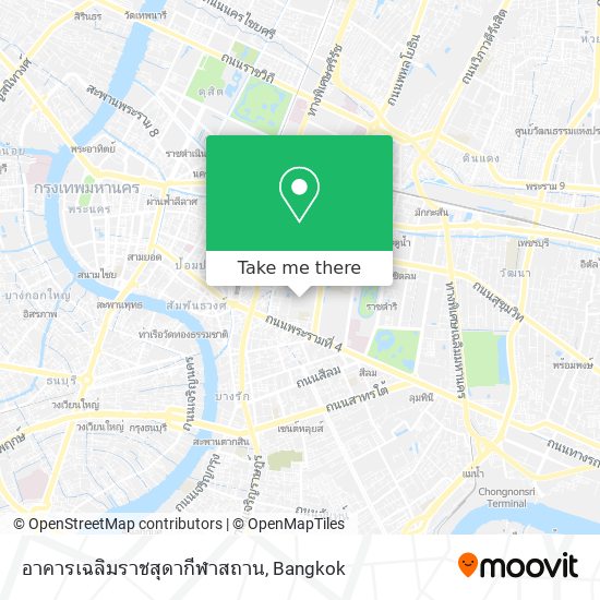 อาคารเฉลิมราชสุดากีฬาสถาน map