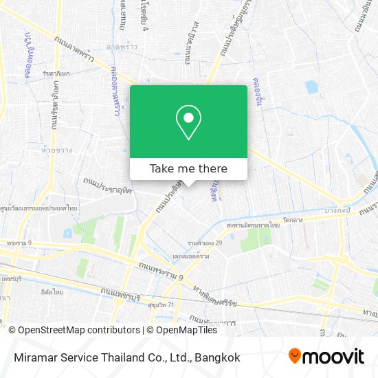 Miramar Service Thailand Co., Ltd. map