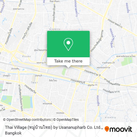 Thai Village (หมู่บ้านไทย) by Usananupharb Co. Ltd., map