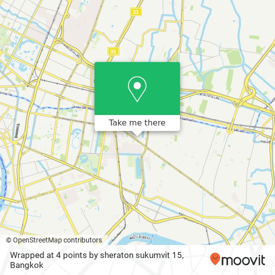 Wrapped at 4 points by sheraton sukumvit 15 map