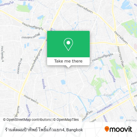 ร้านตัดผมป้าทิพย์ โพธิ์แก้วแยก4 map