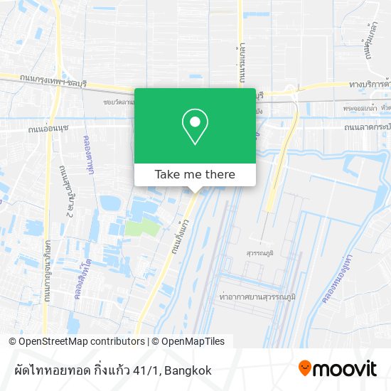 ผัดไทหอยทอด กิ่งแก้ว 41/1 map