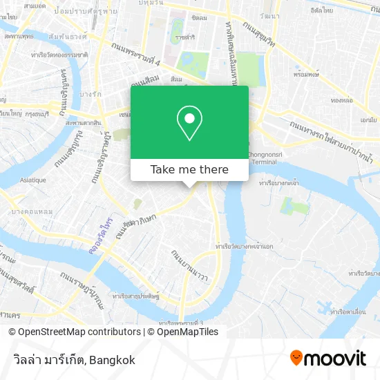 วิลล่า มาร์เก็ต map
