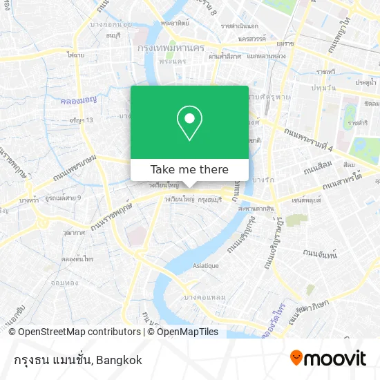 กรุงธน แมนชั่น map