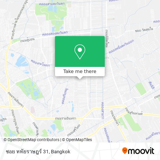 ซอย หทัยราษฏร์ 31 map