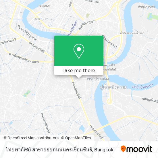 ไทยพาณิชย์ สาขาย่อยถนนนครเขื่อนขันธ์ map