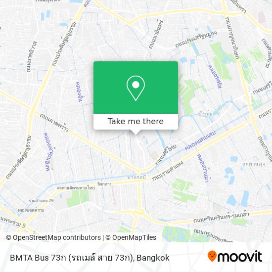 BMTA Bus 73ก (รถเมล์ สาย 73ก) map