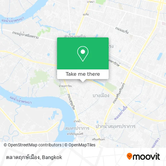 ตลาดฤกษ์เมือง map