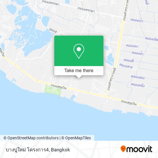 บางปูใหม่ โครงการ4 map