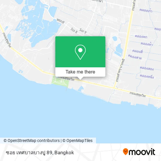 ซอย เทศบาลบางปู 89 map