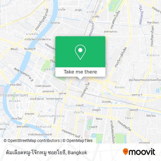 ต้มเลือดหมู-โจ๊กหมู ซอยโยธี map